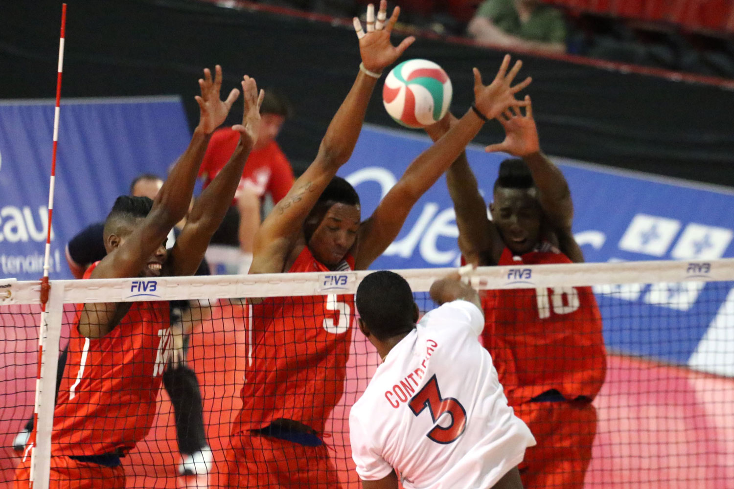 Cuba beats the Dominican Republic in the NORCECA Men´s Pan American Cup